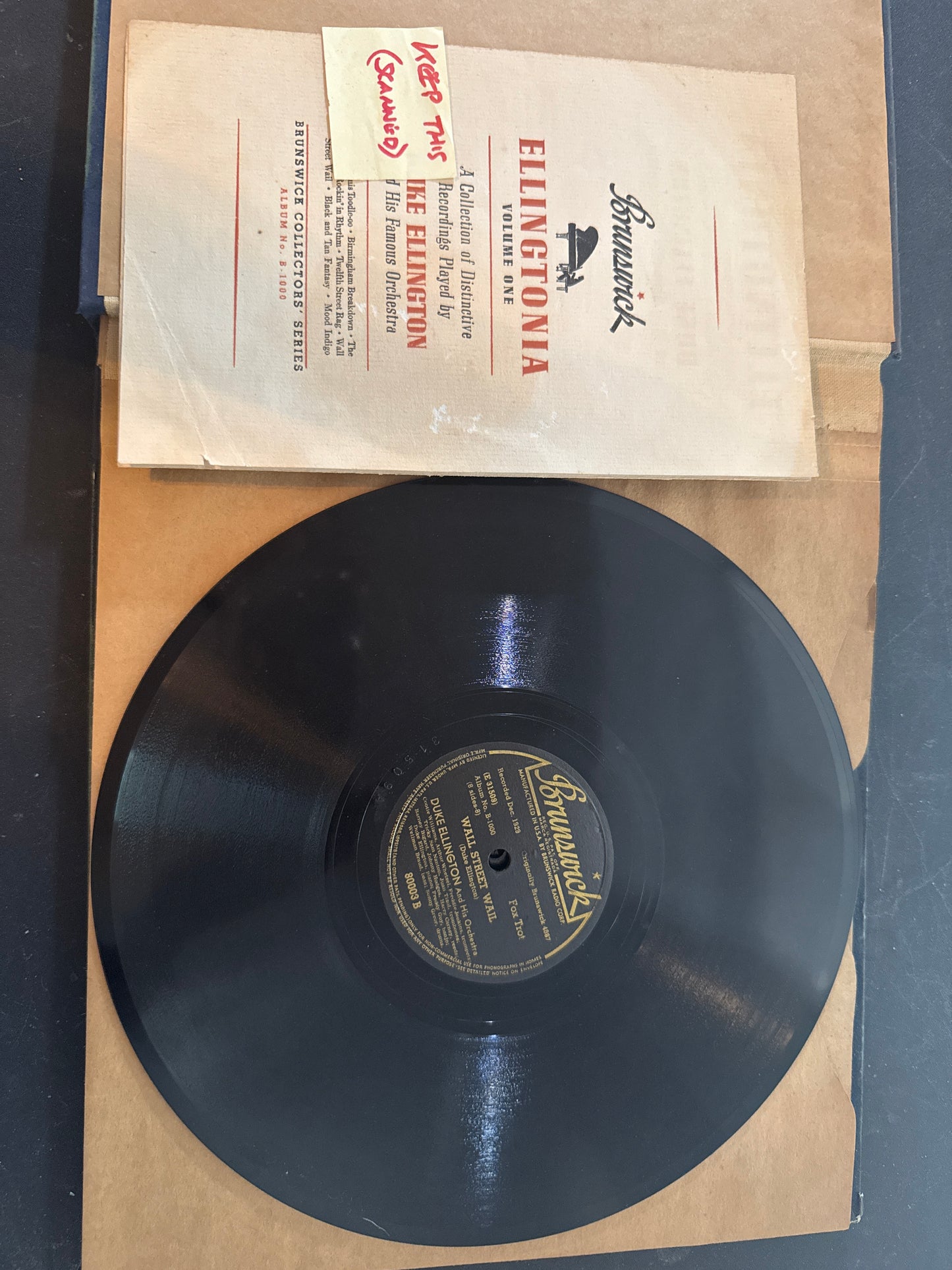 **PRISTINE CONDITION** ELLINGTONIA VOLUME ONE