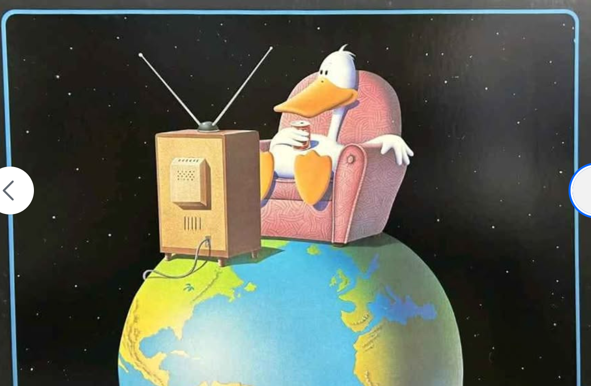 1984 Michael Bedard Lithograph From Original Airbrush "Situation Comedy” Poster